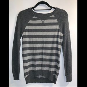 Rue21 Light and Dark Gray Sweater